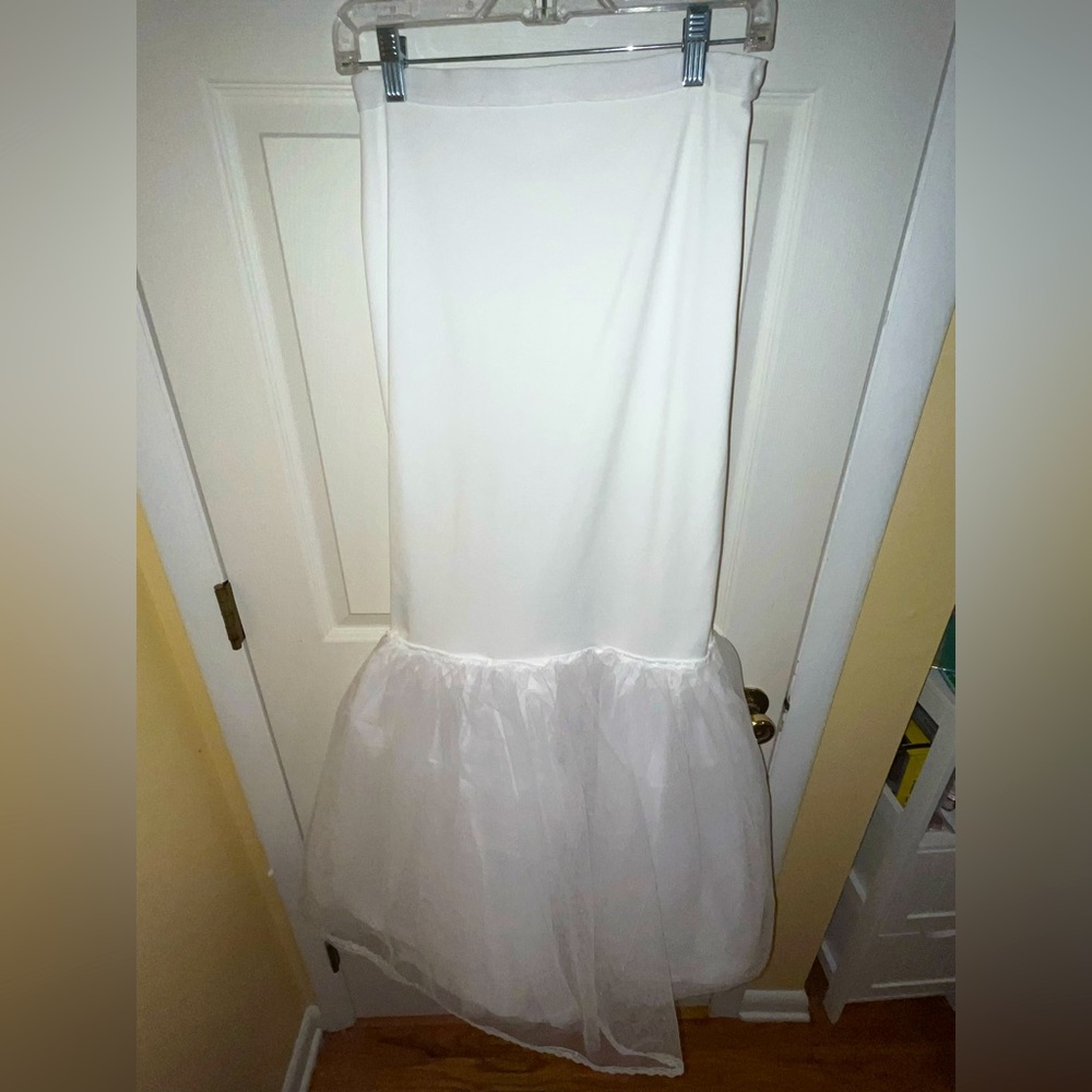 David’s Bridal Trumpet Silhouette Slip Size Small
